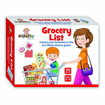 Grocery List Memory Game