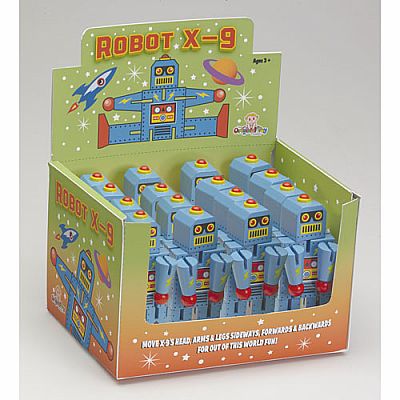 Mini Robots X-9 (Display of 12)